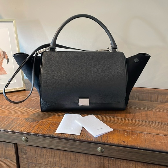 Celine Black Trapeze Bag - Picture 4 of 16
